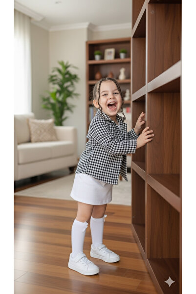 Süslüm Kids Jacket, Skirt, Crop Set