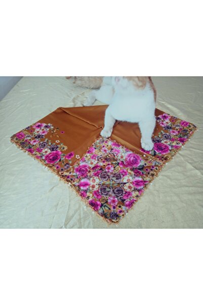 hoaryage Handcrafted Pearl Sand Beaded Writing Doily Wedding Dowry Gift