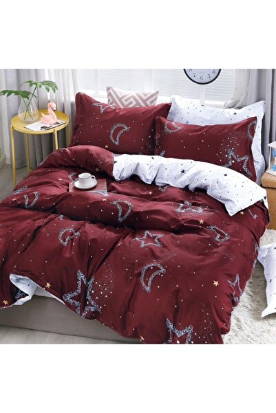 CumparaMisim Double bed linen, satin cotton, classic sheet, 4 pieces