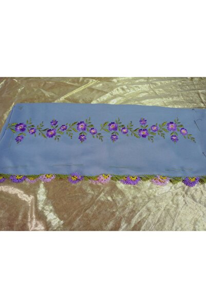 hoaryage Broderie lucrată manual Brodat cu ac Brodat Husă de rugăciune Cutie de zestre Mevlit Hijab țesătură creponată 145x75 Cm