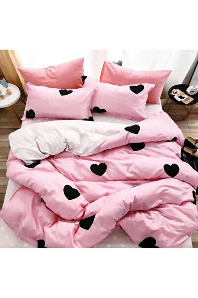 CumparaMisim Double bed linen, satin cotton, classic sheet, 4 pieces