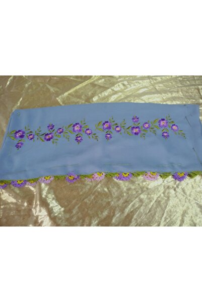 hoaryage Broderie lucrată manual Brodat cu ac Brodat Husă de rugăciune Cutie de zestre Mevlit Hijab țesătură creponată 145x75 Cm