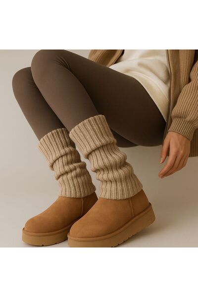 mrcans %100 Akrilik Triko Örgü Premium Tozluk Üst Kalite Çorap Tozluk