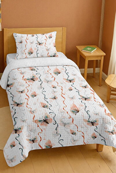 EVPANYA 100% Cotton Spiritual Butterfly Dance Patterned Single Pike Set