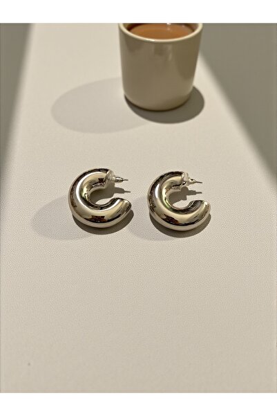 Bo Takı ve Aksesuar Halka Küpe 4cm