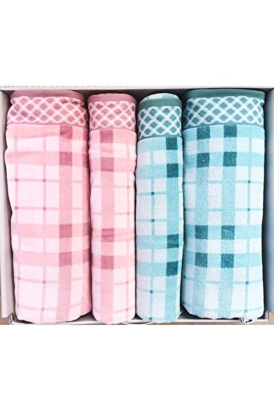 Özdilek WEAVE ZELENO-ROZE NAJBOLJI SET ZA KUPATILU