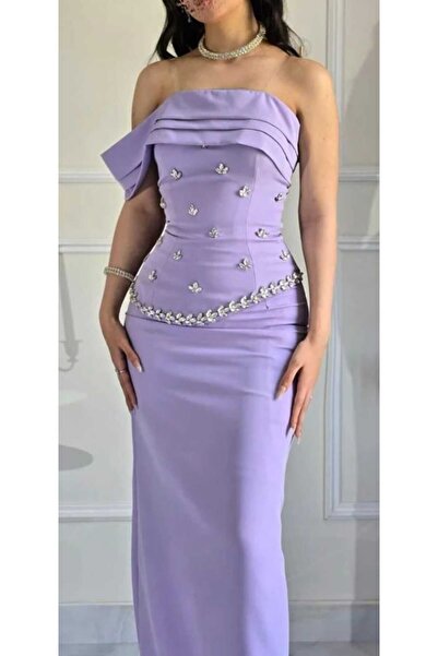 Liva Muff dress decorated with crystals