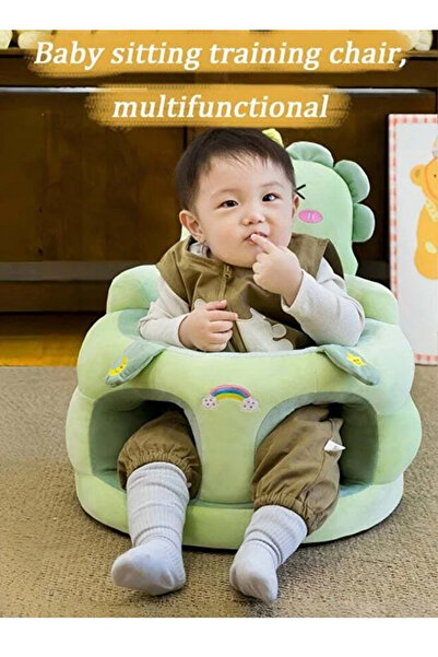 Generic Baby Sitting Chair Thickened Base Comfortable Support Training Sofa for Infants Learning To Sit
