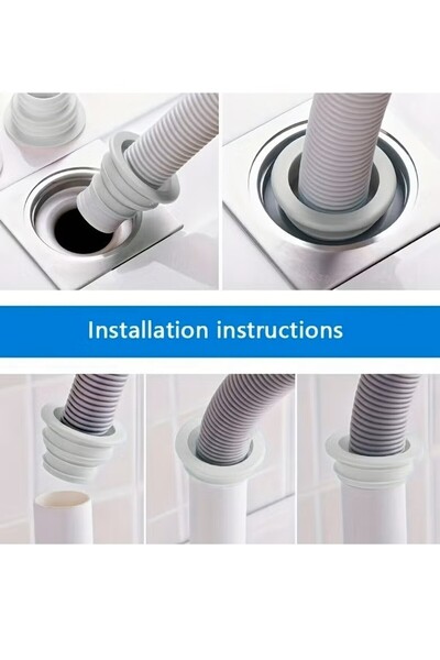 Generic 4Pcs Universal Silicone Drain Plug - Odor-Free, for Kitchen/Bathroom/Laundry