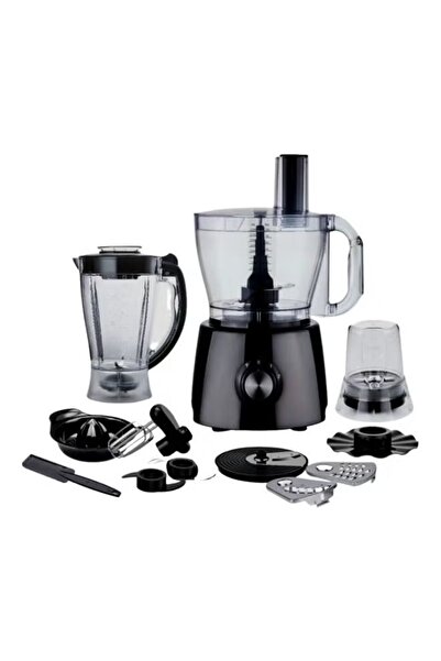 DLC Multi-Function Food Processor 800 Watts 15 In 1 1.75 L 800.0 W 37509 Black/Clear
