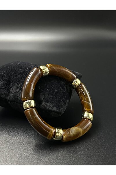 G&OJEWELRY Kadın kemik gold detaylı esnek tasarım muadil kıyafete geçirilebil...