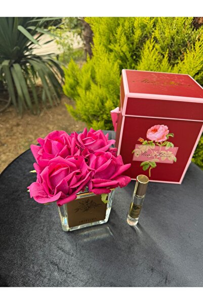 ARZBELLA MISSFLORA 4 LÜ FUSYA ISLAK GÜL GERÇEĞE YAKIN DOKU VE RENK + PARFÜM