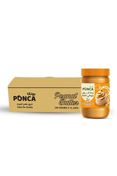 Ponca Bunka Peanut Butter 340g (12-piece carton)