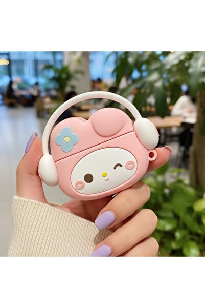 Samsung CaseOnn Galaxy Buds 3 Pro Kılıf Karakter Figürlü Melody