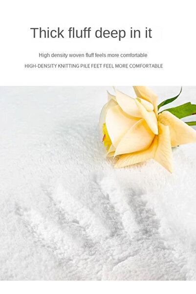 Generic Bath Mat Super Absorbent Stain Resistant Quick-Dry Earth Bath Rug with Rubber Anti-Slip Base