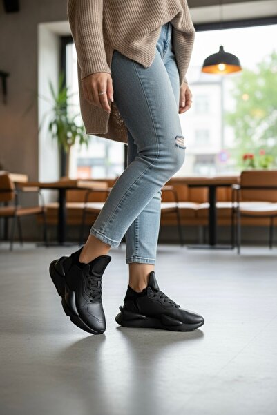 dehaine Women's Sneakers, made of eco-leather, Y3 Black