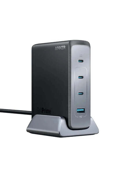 Anker باور بورت 240 واط 3 سي/1 أمبير PD GAN أسود