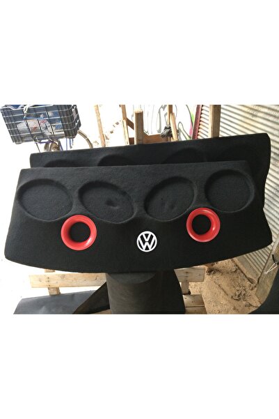 Odunbox VOLKSWAGEN BORA 4 OVAL HOPARLÖRLÜ PANDİZOT POLYESTERLİ PORTLU
