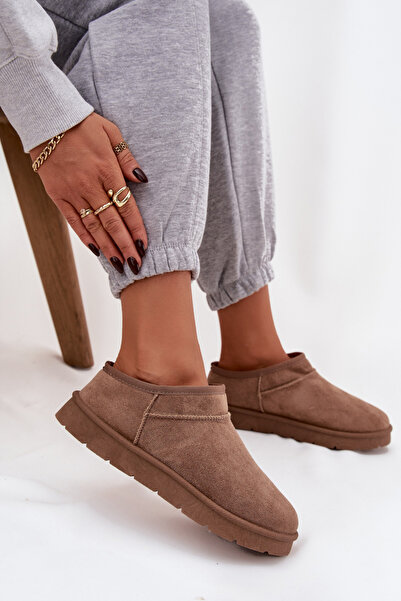 BOTO Women's snow boots with warm lining, dark gray, Serenne 41