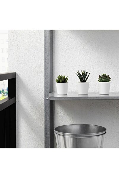 IKEA FEJKA Artificial Potted Plant with Pot – Succulent (6 cm, 3-Pack, Indoor/Outdoor)