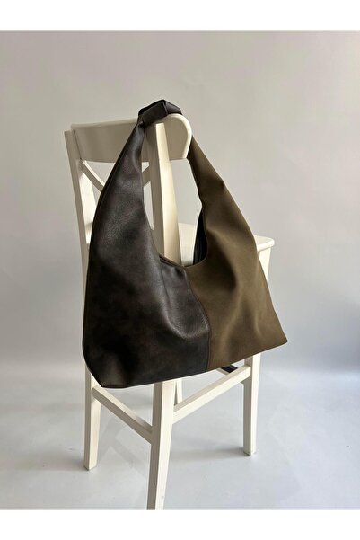 Mia Collection Sammy Model Γυναικεία τσάντα χειρός και ώμου Χακί