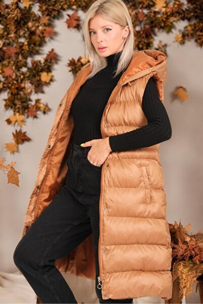 Dewberry Z9757 Vest-Camel