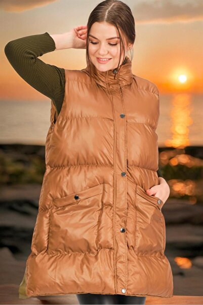 Dewberry Z6729 HK STIL PRSLUK-ČISTA KAMELJINA