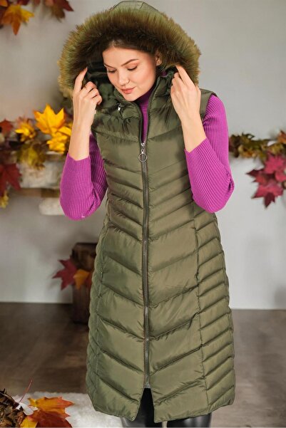 Dewberry Z6725 Vest-Dark Khaki