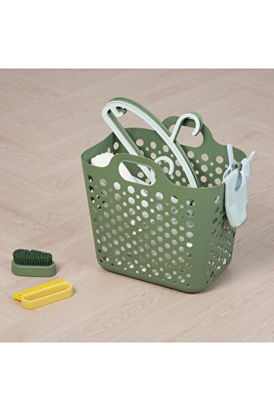 IKEA SLIBB Flexible Laundry Basket – 24L | Lightweight & Space-Saving for Everyday Use