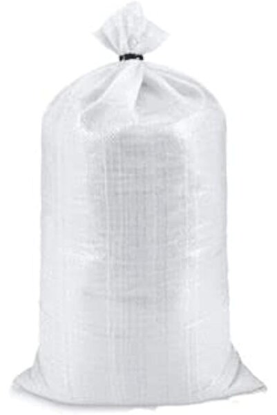 Raco كيس منسوج من البولي بروبيلين الأبيض (صغير، عبوة من 25 كيسًا)