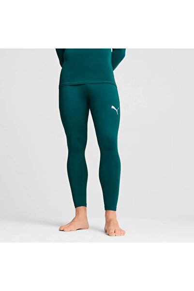 Puma LIGA Baselayer Long Tight Yeşil Erkek Spor Taytı