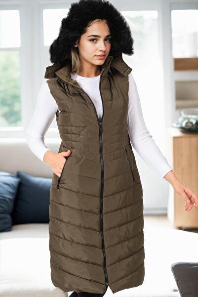 Dewberry Z9752 Vest-Khaki