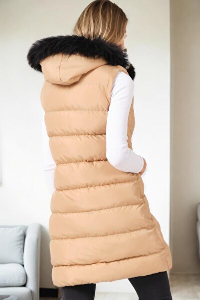 Dewberry Z6761 Vest-Mink-1