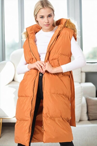 Dewberry Z8744 Vest-Tan