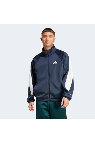 adidas Stadium Erkek Lacivert Ceket (JX5617)