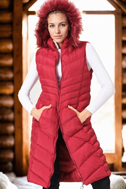 Dewberry Z6725 Vest-Solid Burgundy