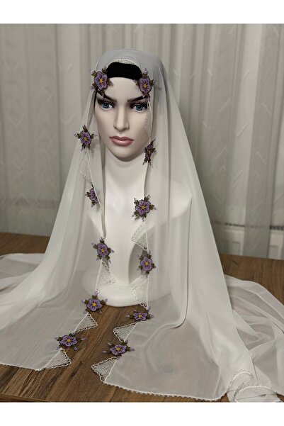 DEVSER Needlepoint Prayer Head Scarf