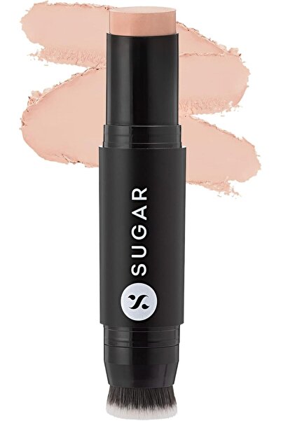 SUGAR Cosmetics Ace Of Face Foundation Stick with In-Built Brush - 12 g, 15 Cappuccino