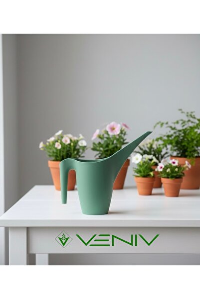 VENİV HOME Aesthetic Watering Can 1L - Green