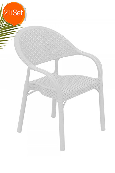 RETRO ART Holiday Bambu Sandalye 2’li Set