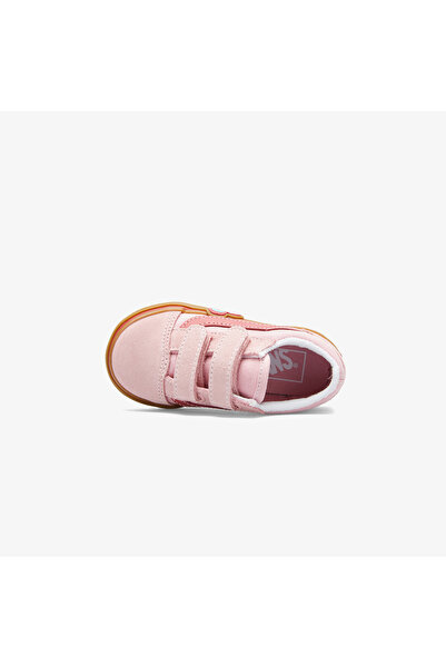 Vans Old Skool V Heart Baby Pink Sneaker