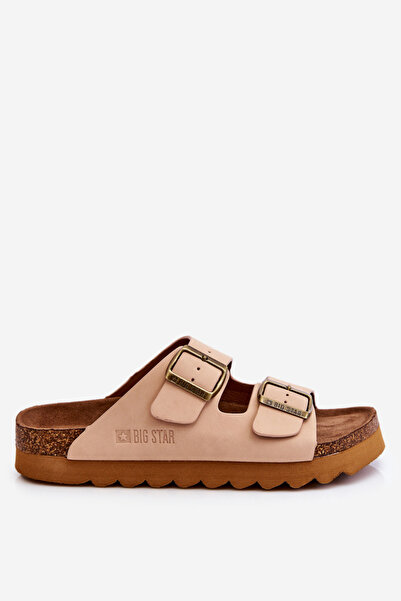 Big Star Shoes Women's slippers Big Star LL274478 Beige 37