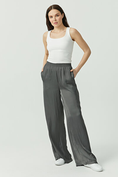 PAULMARK Women's Elastic Waist Trousers