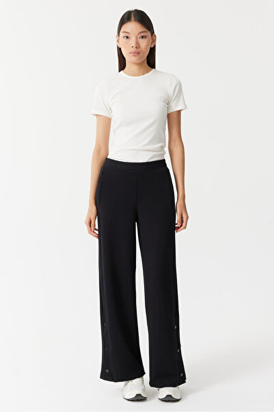 PAULMARK Women's Sweatpants with Leg Detail