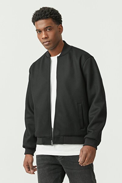 PAULMARK Ανδρικό κοντό λεπτό παλτό Bomber