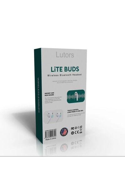 lutors TWS Wireless In-Ear Bluetooth 5 Earbuds (White)