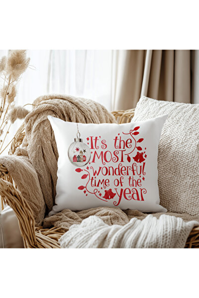 Evmila Печатен кадифен калъф за възглавница 43x43 cm Двустранен печатен с цип