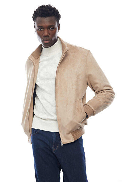 PAULMARK Men's Judge Collar Short Coat