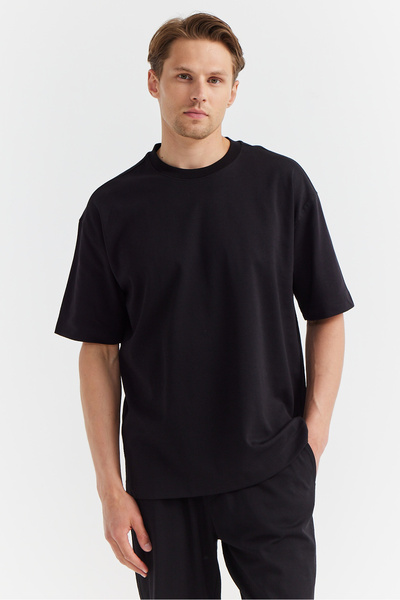 PAULMARK Ανδρικό μπλουζάκι Crew Neck Oversize