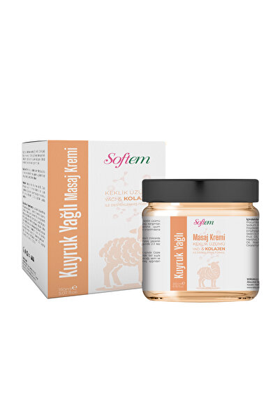 Softem Kuyruk Yağı Masaj Kremi - 200 ml Kolajen Destekli Formül